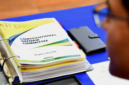 P11 Resource material used during the first meeting of the Constitutional Reform Committee (CRC) at the Office of the Prime Minister on Wednesday (March 22).
